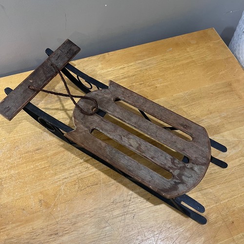 Vtg rustic wood metal - rustic,